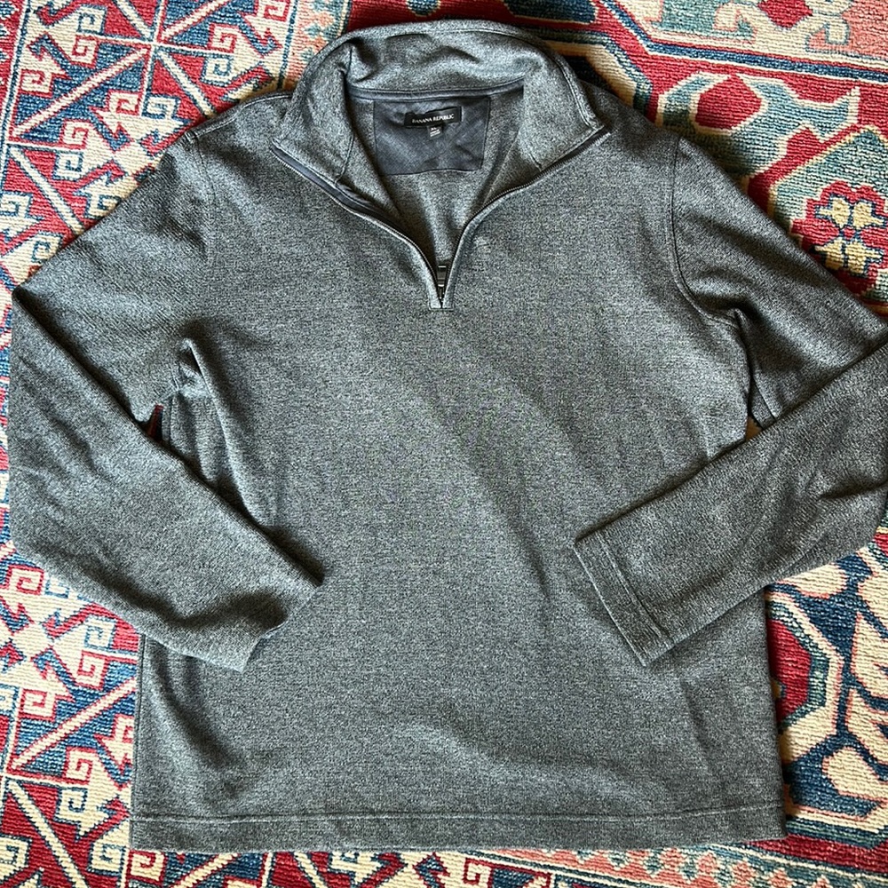 Banana Republic Men’s Half Zip Sweater